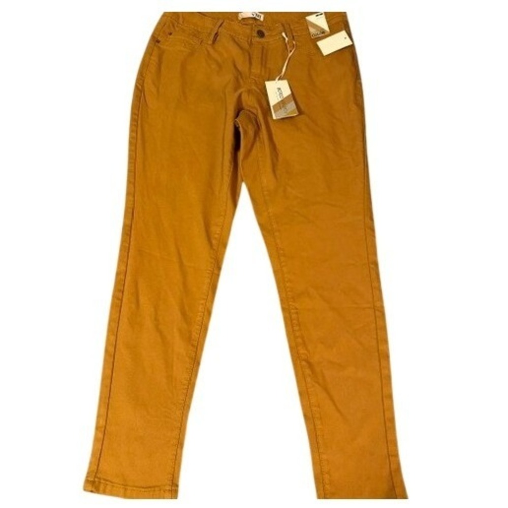 YMI Pants Women 2X Cider Forever Color Slim Fit Mid Rise Stretch Trousers